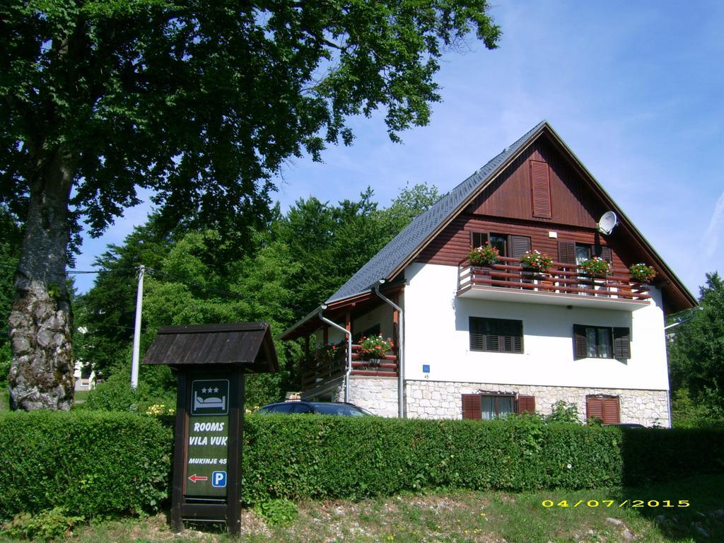 Vila Vuk Plitvička Jezera Exteriör bild